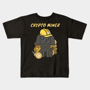 Crypto Miner Sheepdog Kids T-Shirt